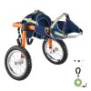 Dog Wheelchair for Back Legs up to 88lbs., Adjustable and Lightweight, with 2 Shock-Absorbing Wheels