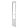 Sliding Glass Dog Door, 91 to 96 in Adjustable Aluminum Alloy Frame