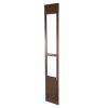 Dog Door for Sliding Glass Door, 75 7/8 - 80 11/16 in Adjustable, Aluminum Alloy Frame