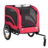 Dog Bike Trailer, Supports up to 100 lbs, Easy Folding Frame with Quick Release Wheel