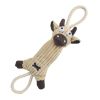 Jute And Rope Plush Cow - Dog Toy