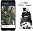 Realtime GPS Location Tracking Collars for Dogs Size: M