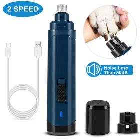 Quiet USB Rechargeable Cordless Dog Nail 2-Speed Professional Grinder
