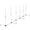 Sturdy Dog Weaves Obstacle Poles; Speed and Agility Equipment w/ Storage Bag