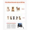 Dog Bike Trailer, Supports up to 66 lbs, Cart Bicycle Carrier Easy Folding Frame