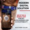 Purple Lasting Adjustable Leather Dog Collar with Durable Buckle D Ring for Small Dogs 8-11 inch Neck x 1/2 inch