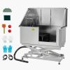 Electric Lift Dog Washing Station, 50Inch Professional Stainless Steel Grooming Tub