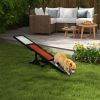 Black Wooden Dog Agility Seesaw for Training and Exercise