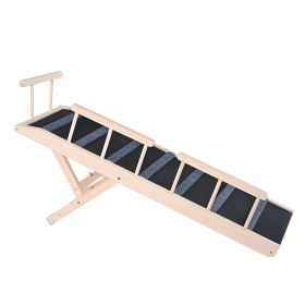 Folding Adjustable Dog Ramp for Bed, 47.2" Long