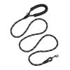 Heavy Duty Rope with Reflective Threads Dog Leash, 6ft with Comfortable Padded Handle
