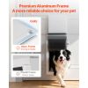 Large Dog Door, with Three Magnetic Flaps and Metal Frame, Strong and Weatherproof