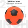Herding Ball for Dogs Outdoor Play, Giant 25" Toy Ball Dogs or Horses, Orange Black
