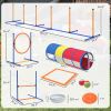 Dog Agility Training Equipment, 12-Piece Dog Obstacle Course