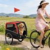 Dog bike trailer