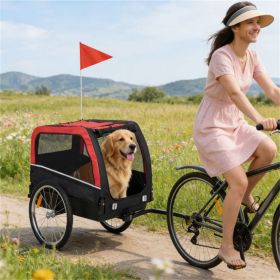 Dog bike trailer