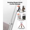 Sliding Glass Dog Door, 91 to 96 in Adjustable Aluminum Alloy Frame Small