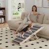 Dog Ramp for Couch, Foldable Ramp for up to 110 lbs., 4 Adjustable Heights from 16" to 23.5"