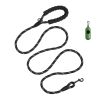 Heavy Duty Rope with Reflective Threads Dog Leash, 6ft with Comfortable Padded Handle