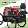 Dog bike trailer