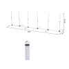 Sturdy Dog Weaves Obstacle Poles; Speed and Agility Equipment w/ Storage Bag