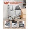 Electric Lift Dog Washing Station, 50Inch Professional Stainless Steel Grooming Tub
