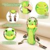 Plush Dog Toy with Crinkle Paper and Ropes