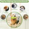Plush Dog Toy with Crinkle Paper and Ropes