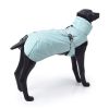 Dog Winter Jacket with Waterproof Warm Polyester Filling Fabric-(blue , size M)