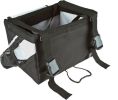 Collapsible Dog Bicycle Bike Carrier With Inner Safety Leash