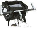 Collapsible Dog Bicycle Bike Carrier With Inner Safety Leash