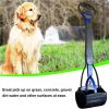Heavy Duty Long Handle Poop Scooper with Jaw Clamp