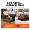 Dog Bunk Bed with Removable Stairs, Window Perch with Storage