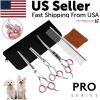 Dog Grooming Scissors Stainless Straight Curved Thinning Shears Trimmer Kits