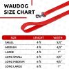 Red Waterproof Dog Leash 4 Ft x 1 in Anti Slip Dog Leash