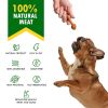 Dog Peanut Butter Bones with Cranberry Rawhide Free Organic Chew Treats