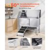 Stainless Steel Dog Washing Station, 50 inch Grooming Tub w/ Ramp
