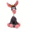 Dog Chew Plush Toy; Durable Squeaky