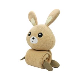Dog Foraging Puzzle Squeaky Plush Toy (Color: Style 3)
