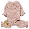 Touchdog Bark-Zz Designer Soft Cotton Thermal Pet Dog Jumpsuit Pajamas