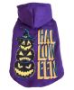 LED Lighting Happy Halloween Snowman Hooded Costume