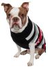 Dog Fashion Turtle Neck Sweater Ribbed Stripe Patterned