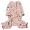 Touchdog Bark-Zz Designer Soft Cotton Thermal Pet Dog Jumpsuit Pajamas