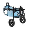 Dog Wheelchair for Back Legs, Adjustable with 2 Shock-Absorbing Wheels
