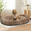 Large Dog Bed Super Soft, Machine Washable & Non-Slip Bottom For Safety