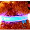 Nylon Dog Collar LED Safety Light