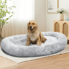 Large Dog Bed Super Soft, Machine Washable & Non-Slip Bottom For Safety