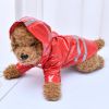 Dog Raincoat Reflective Strip Breathable; Waterproof Jackets