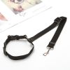 Adjustable Nylon Dog:  Car Seat Belt,, Lead/Leash, and Harness Collar