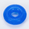2pcs Dog toys bite resistant sound making, tooth cleaning molar toy
