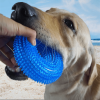 2pcs Dog toys bite resistant sound making, tooth cleaning molar toy
